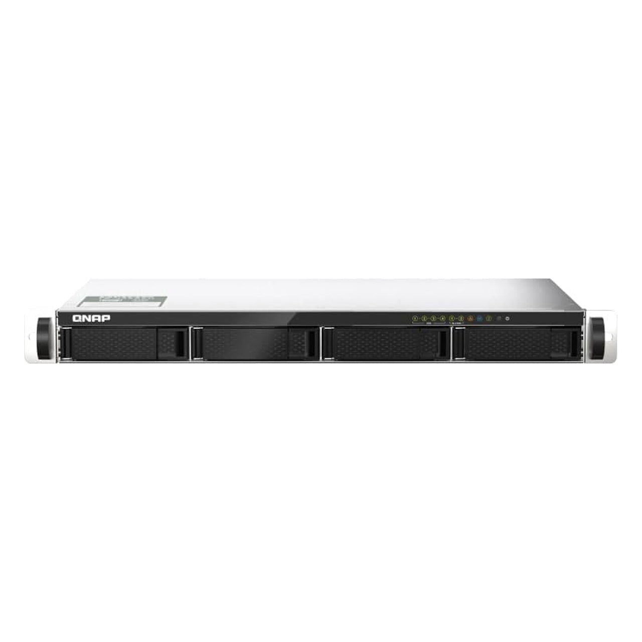 QNAP TS-435XEU-4G-US 4-Bay short-depth 12" ARM-based NAS, 4C 2.2GHz, 4GB DDR4 RAM, 2 x 10GbE SFP+, 2 x M.2 2280 NVMe
