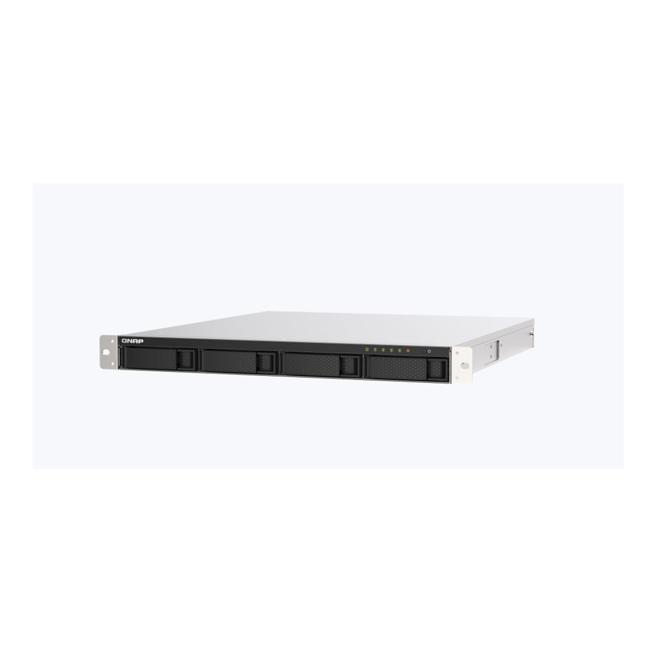 QNAP 4-bay NAS/iSCSI IP-SAN, Intel Celeron J4125 4-core 2.0GHz, 4GB RAM, HDMI1.4b,Redundant PSU TS-453DU-RP-4G 1U