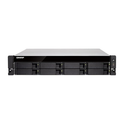QNAP 2U 8-Bay Rackmount NAS, AMD Ryzen 3600 , 8GB DDR4 RAM, 500W redundant power supply TS-877XU-RP-3600-8G-US