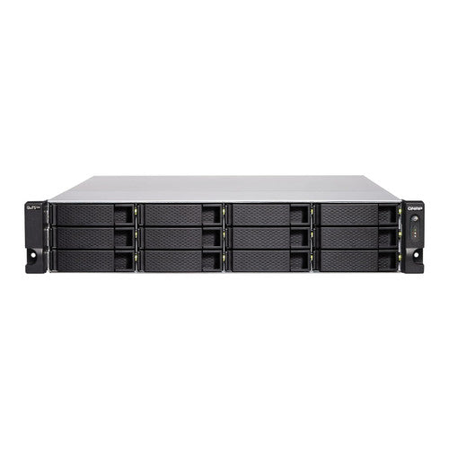 QNAP 2U 18 Bay QTS hero NAS/iSCSI IP-SAN, Xeon D-1622 4 cores 2.60 GHz, 32GB DDR4 ECC RAM TS-H1886XU-RP-R2-D1622-32G-US