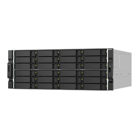 QNAP TS-H2477AXU-RP-R7-32G-US 4U 24-Bay QuTS hero NAS, AMD Ryzen 7000 series 8C16T, 32GB DDR5 non-ECC,2 x 550W redundant