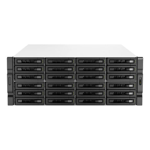 QNAP 22-Bay 3U rackmount NAS, Intel Xeon E-2336 ,32 GB ECC DDR4, USB 3.2 Gen2,550W redundant TS-H2287XU-RP-E2336-32G-US