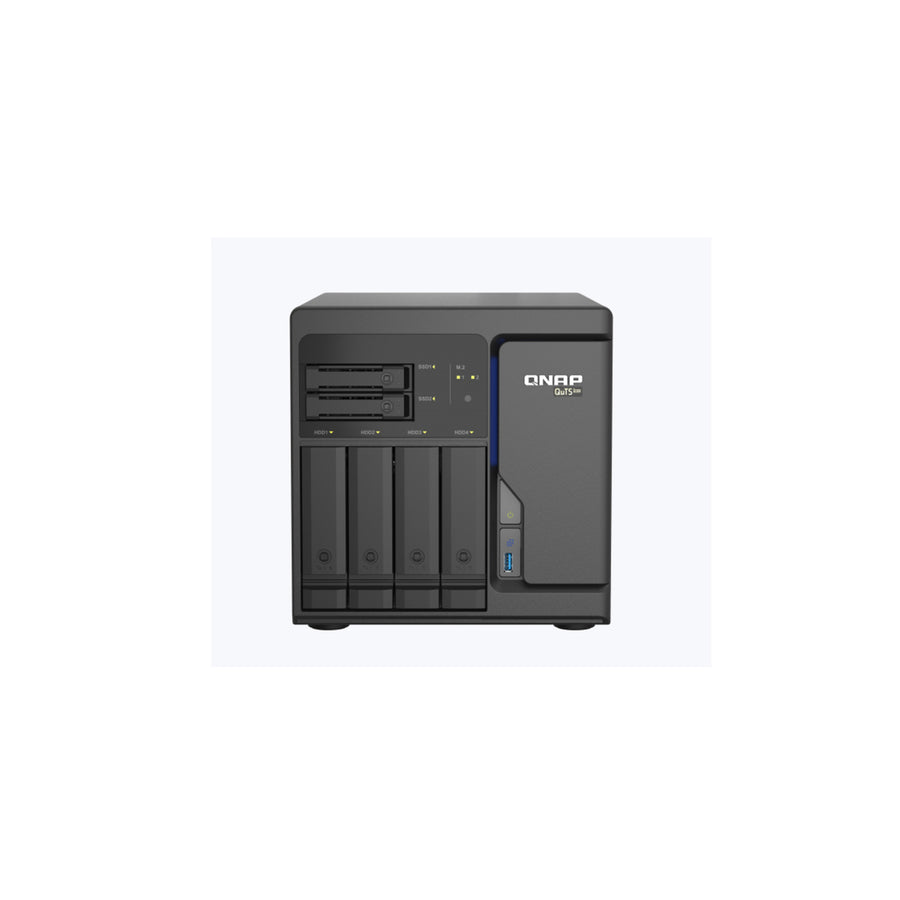 QNAP TS-H686 6-Bay NAS QuTS hero, Xeon D-1602 2.5GHz,8GB ECC RAM,4 x 2.5GbE,built-in M.2 NVMe Gen3 x4 port x2