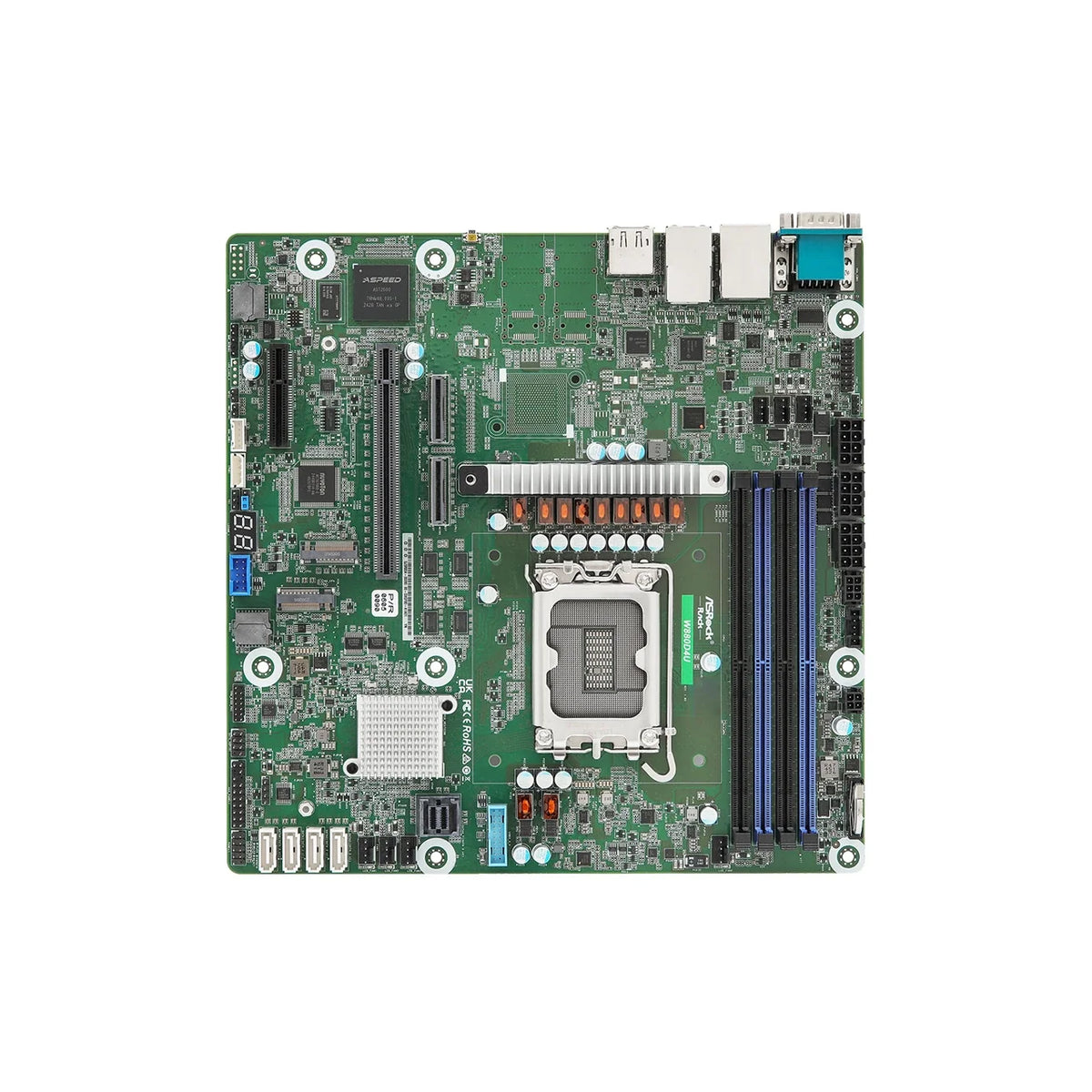 ASRock Rack W880D4U Micro-ATX Server Motherboard