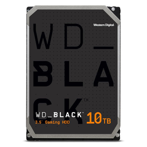 WD WD102FZBX 10TB Black Performance Internal Hard Drive HDD - 7200 RPM, SATA 6 Gb/s, 512 MB Cache, 3.5"