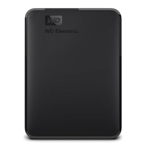 WD 1TB Elements Portable External Hard Drive for Windows, USB 3.2 Gen 1/USB 3.0 for PC & Mac WDBUZG0010BBK-WESN