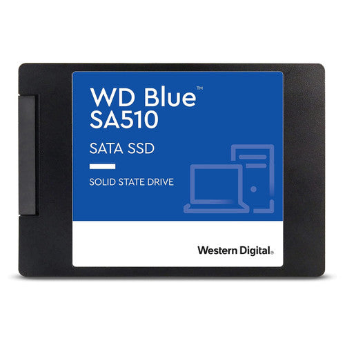 WD WDS200T3B0A 2TB WD Blue SA510 SATA Internal Solid State Drive SSD - SATA III 6 Gb/s, 2.5"/7mm, Up to 560 MB/s