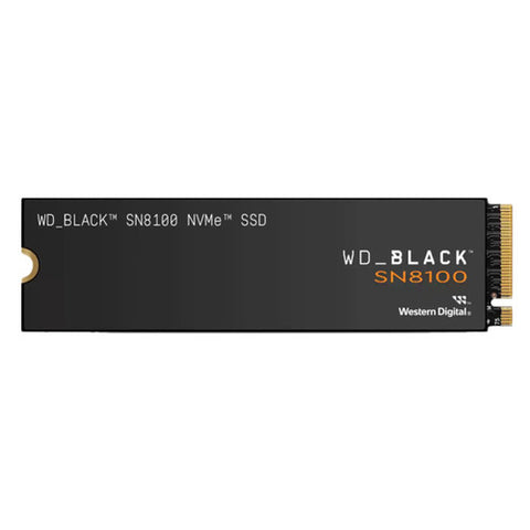 WD WDS400T1X0M BLACK 4TB SN8100 NVMe Gen 5 PCIe 5.0x4, M.2 2280, 14,900 MB/s, for AI Applications,Gaming,Video Editing