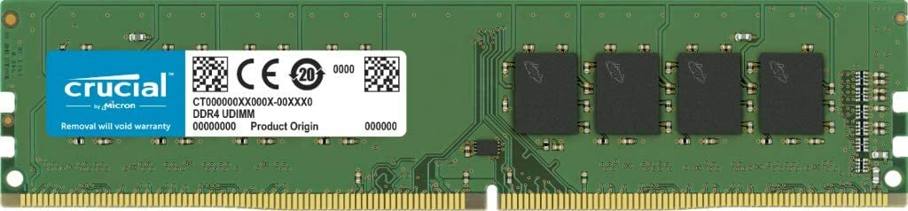 Crucial Desktop Memory 8GB DDR4 2666 MHz CL19 CT8G4DFRA266 RAM UDIMM Non-ECC