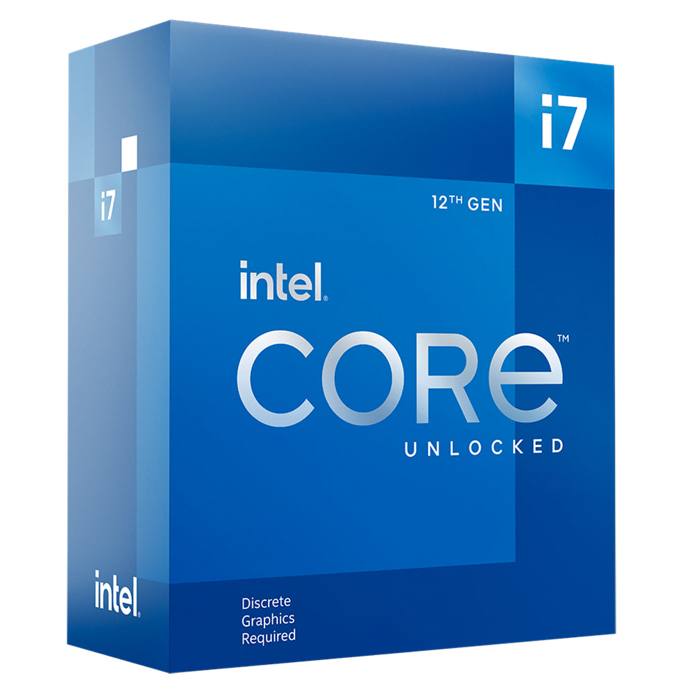 Intel Core i7-12700KF Desktop Processor 12(8P+4E) up to 5.0 GHz Unlocked LGA1700 600 Series Chipset 125W BX8071512700KF