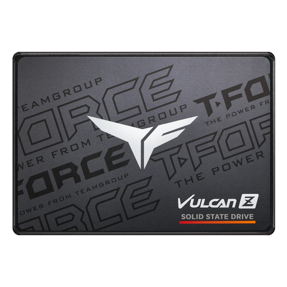 TEAMGROUP T253TZ512G0C101 T-Force Vulcan Z 512GB SLC Cache 3D NAND TLC 2.5 Inch SATA III Internal Solid State Drive SSD