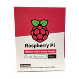 Raspberry Pi 4 Model B Official PSU, USB-C, 5.1V, 3A, US Plug, Black