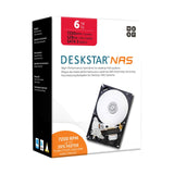 Special bundle - Qnap TS-431P-US 4-bay Personal Cloud NAS ARM Cortex A15 1.7GHzDual Core 1GB RAM + Pack of 4 - HGST 0S04007 Deskstar NAS 3.5-Inch 6TB Internal Hard Drive