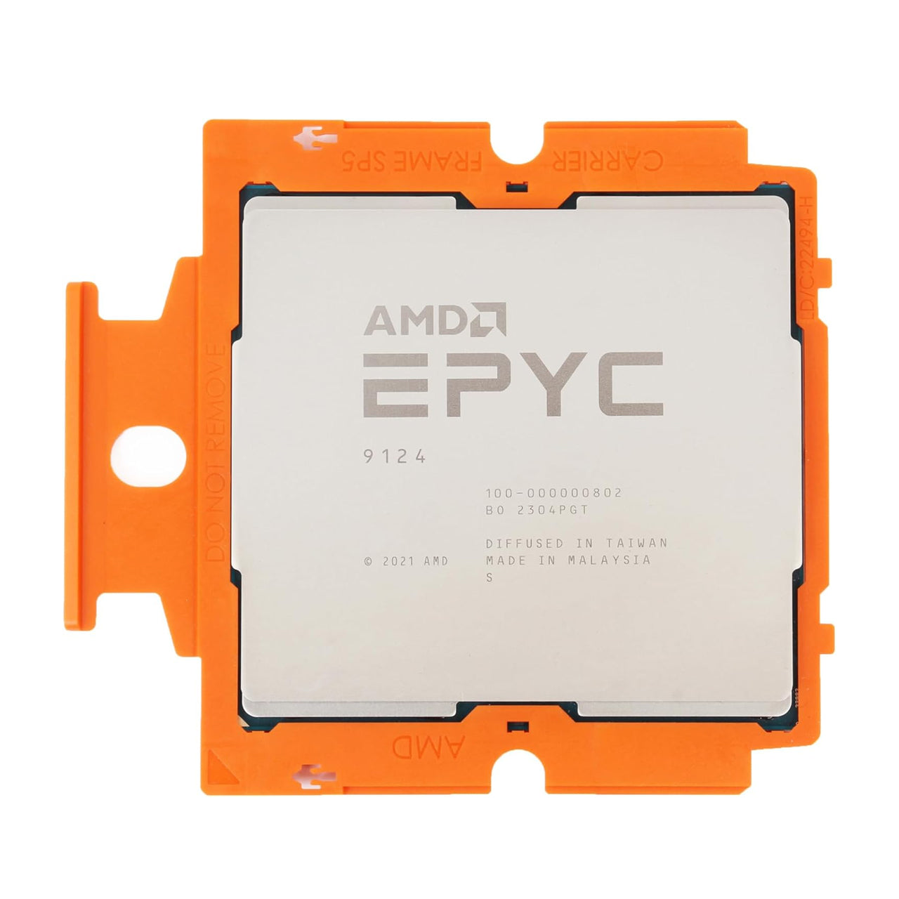 AMD EPYC 9124 Processor 16-Core 3.0GHz SP5 200W Servers CPU – Tray 100-000000802