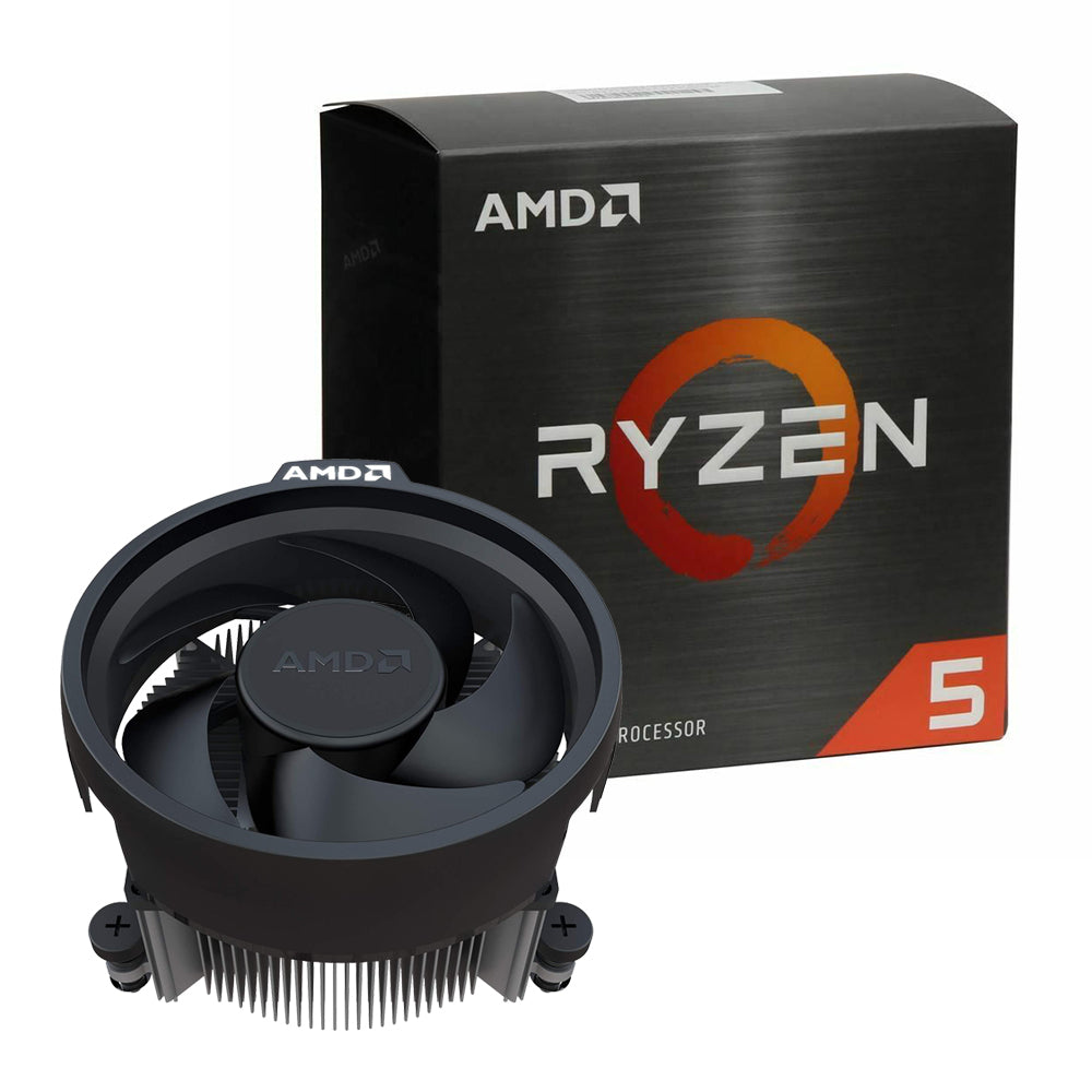 AMD 100-100000065BOX Ryzen 5 5600X, with Wraith Stealth Cooler