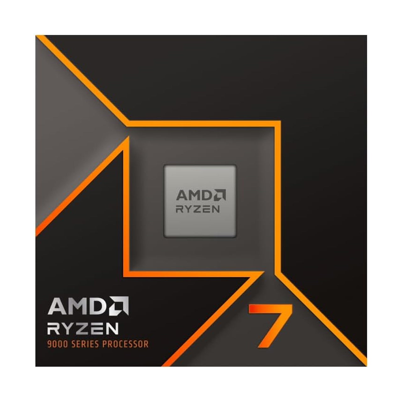 AMD 100-100001404WOF Ryzen 7 9700X 8-Core, 3.8 GHz,  DDR5-5600 support 16-Thread Unlocked Desktop Processor