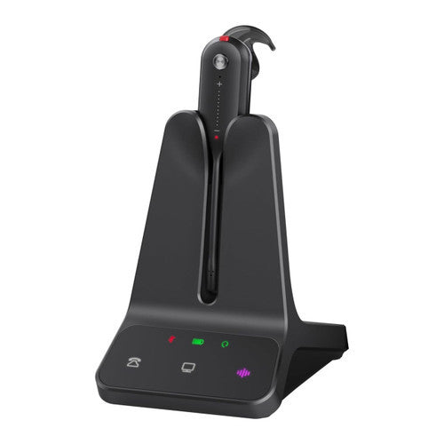 Yealink 1208711 WH63 E2 Teams - Convertible DECT Wireless Headset - E2 version - Microsoft Teams certified