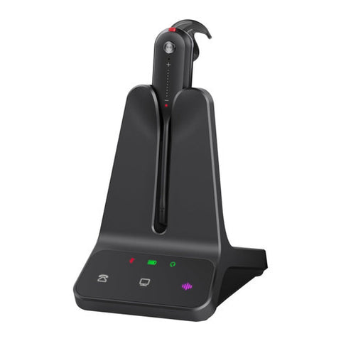 Yealink 1208711 WH63 E2 Teams - Convertible DECT Wireless Headset - E2 version - Microsoft Teams certified