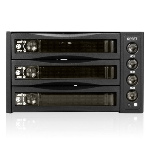 iStarUSA BPU-230SATA-BPL 2x5.25-3x3.5 SATA Raid Cage