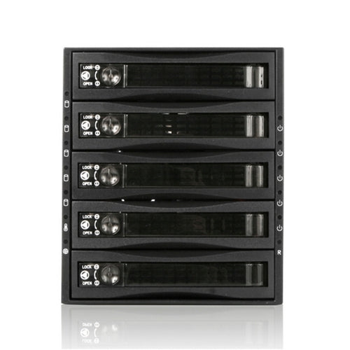 iStarUSA BPU-350SATA-BPL 3x5.25-5x3.5 SATA Raid Cage