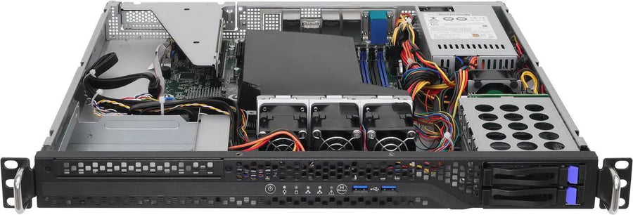 ASRock Rack 1U2S-B650 1U Rackmount Compact Server Barebone AMD EPYC 4004, Ryzen 9000/8000/7000, 2 2.5"SATA, Dual 1G Lan