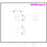 iStarUSA DD-FANGUARD-6 60mm Fan Guard