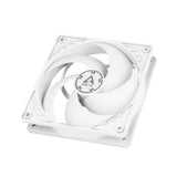 AAAwave 12GPU Open Frame Mining Rig Frame Chassis (White) with 8 packs of  P12 PWM 120 mm Fans (White)