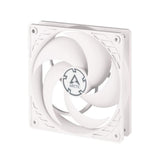 AAAwave 12GPU Open Frame Mining Rig Frame Chassis (White) with 8 packs of  P12 PWM 120 mm Fans (White)