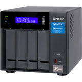 QNAP Ultra-High Speed 4 Bay Thunderbolt 3 NAS,Intel Core i3 4-core Processor, 4GB DDR4 RAM,10G x 1 TVS-472XT-i3-4G-US
