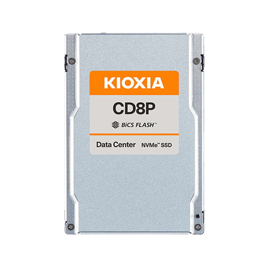 Kioxia CD8P-R Data Center & Read Intensive SSD 15.36TB 2.5" U.2/U.3 15mm PCIe 5 x 4 NVMe 3D TLC 1DWPD KCD8XPUG15T3