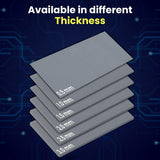 Gelid Solutions GP-Extreme 12W-Thermal Pad 80x40x2.0 (2pcs) Excellent Heat Conduction, Ideal Gap Filler TP-VP01-D