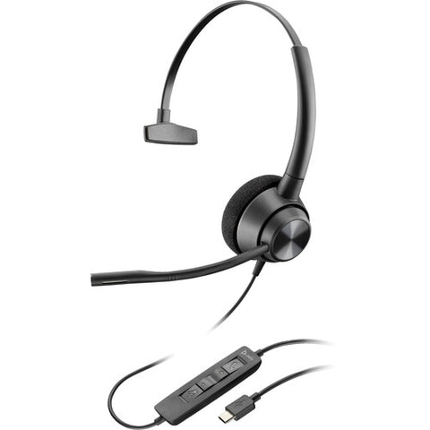 Poly 783P2AA#ABA EncorePro 530 with Quick Disconnect Discreet Headset TAA - US