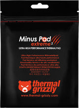 Thermal Grizzly TG-MP-E2-100-100-20 Minus Pad V2 High Performance Thermal Pad 100x100x2.0mm Non-Hardening  GPU, SSD, RAM