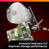 WD WD40EFZZ 4TB WD Red Plus NAS Internal Hard Drive HDD - 5400 RPM, SATA 6 Gb/s, CMR, 128 MB Cache, 3.5"