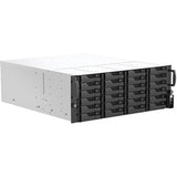 Asustor AS7224RDX Lockerstor 24 Pro Gen2  24 Bay NAS, AMD Ryzen 7 Pro 7745 ,2x10GbE Ports, 16GB ECC DDR5, 4U Rackmount