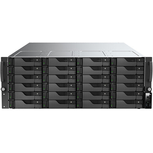 Asustor AS7224RDX Lockerstor 24 Pro Gen2  24 Bay NAS, AMD Ryzen 7 Pro 7745 ,2x10GbE Ports, 16GB ECC DDR5, 4U Rackmount