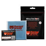 Thermal Grizzly Minus Pad Basic Thermal Interface Pad, 100x100x0.5mm for SSDs, GPUs & Electronics (2-Pack) TG-MP-B-100-100-05-2
