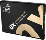 TEAMGROUP T253X7512G0C101 QX 2.5" 512GB SATA III 3D NAND Internal Solid State Drive (SSD), Speed up to 560MB/s