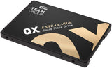 TEAMGROUP T253X7512G0C101 QX 2.5" 512GB SATA III 3D NAND Internal Solid State Drive (SSD), Speed up to 560MB/s