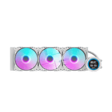 darkFlash DF-DN360D-WH AIO CPU Liquid Cooler ARGB, PWM Fans, Compatible with Intel 1851/1700, AMD AM4/AM5- White