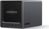 UGREEN NASync DXP4800 Plus, 4-Bay Thunderbolt NAS with Intel Pentium Gold, 1*10GbE, 1*2.5GbE, 4K HDMI SD Slot (Diskless)