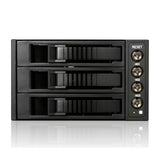 iStarUSA BPU-230SATA-BLACK 2x5.25-3x3.5 SATA Hot-Swap Cage