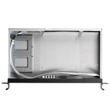 iStarUSA D-118V2-ITX-30FX8 1U Compact Rackmount mini-ITX 300W Flex PSU