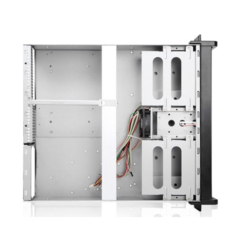 iStarUSA D-200SEA-RD 2U Compact Rackmount Chassis with SEA Bezel Red