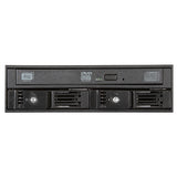 iStarUSA T-5K225T-SA 5.25-Inch to Slim ODD and 2x 2.5-Inch SATA 6Gbps Trayless Hot-Swap Cage