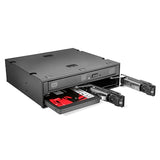 iStarUSA T-5K225T-SA 5.25-Inch to Slim ODD and 2x 2.5-Inch SATA 6Gbps Trayless Hot-Swap Cage
