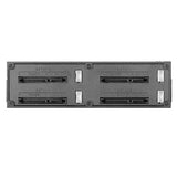 iStarUSA BPN-124K-SA Trayless 5.25-Inch to 4x2.5-Inch HDD SSD Hot-Swap Rack