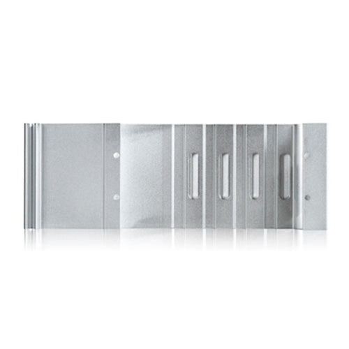 iStarUSA DD-200-SEA-SILVER 2U SEA Bezel for D Storm Chassis - Silver