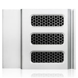 iStarUSA DD-400-SE-SILVER 4U Bezel for SE series Silver