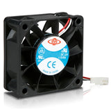 iStarUSA DD-FAN60-126025BM 60mm 2-Balls Bearing Fan